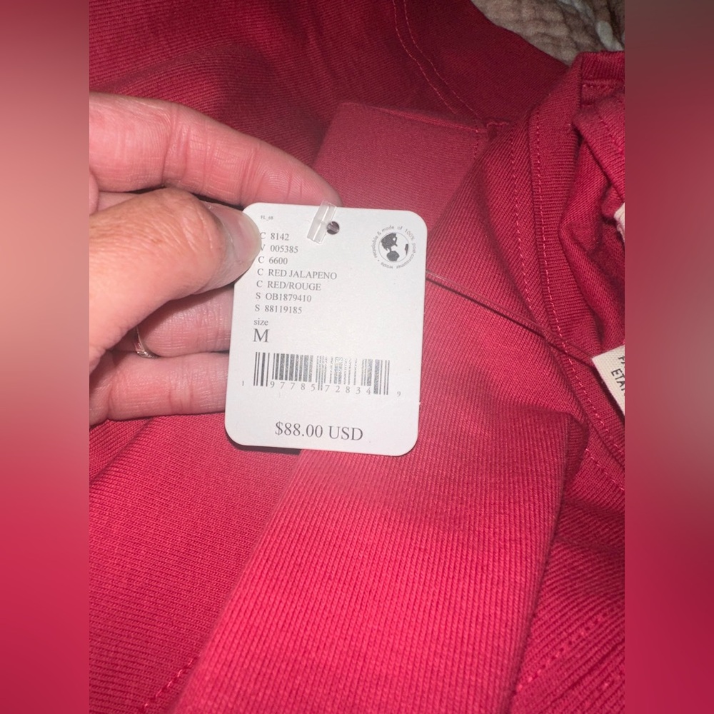 NWT Free People Beach Simone Midi In Red Jalapeño - Picture 7 of 10